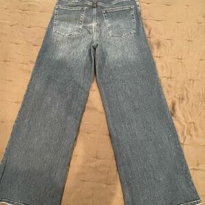 Frame Denim Wide Leg Blue Jeans